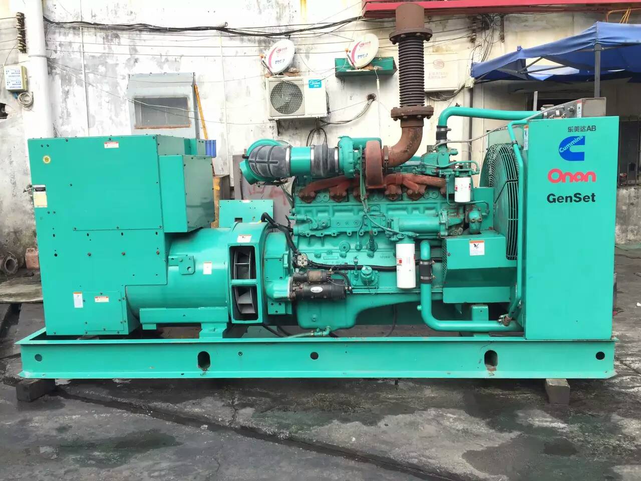 高台租赁发电机-柴油发电机不正常冒烟的原因